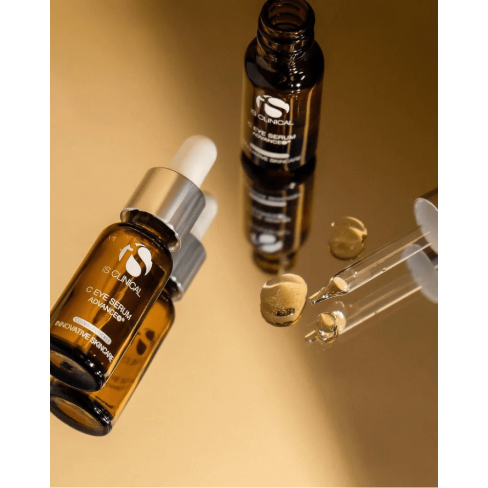 Сыворотка для зоны вокруг глаз - iS Clinical C Eye Serum Advance+ фото 4