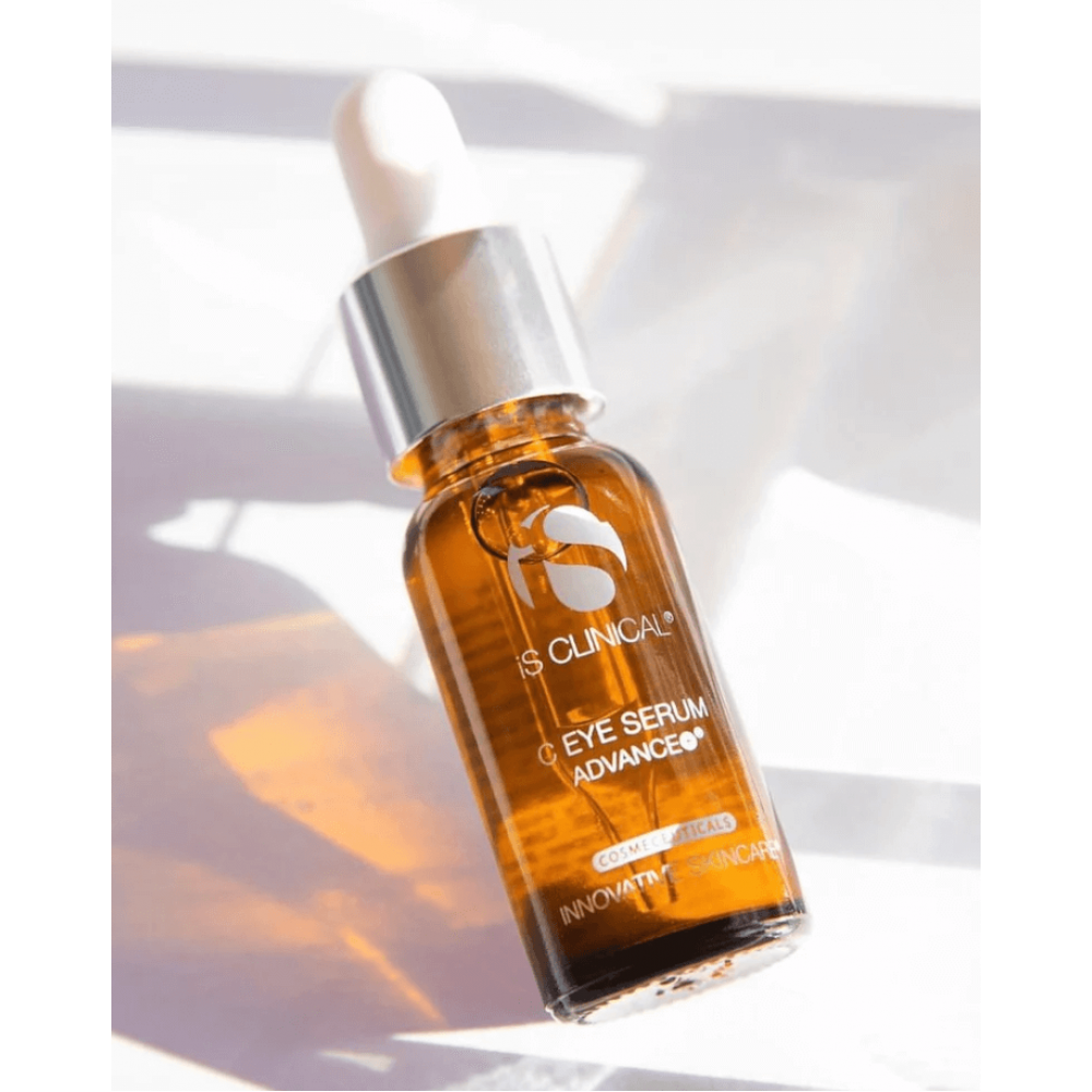 Сыворотка для зоны вокруг глаз - iS Clinical C Eye Serum Advance+ фото 3