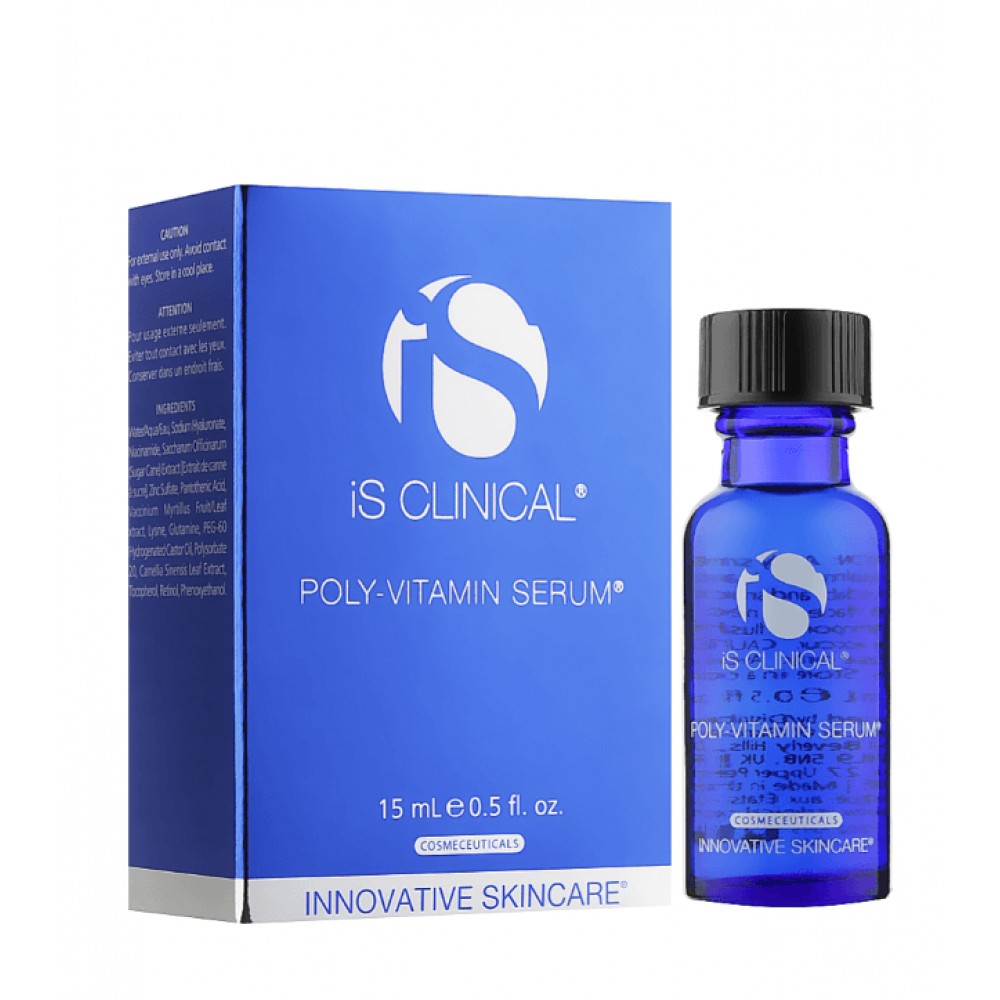 Витаминно-антиоксидантная сыворотка для лица - iS Clinical Poly-Vitamin Serum фото