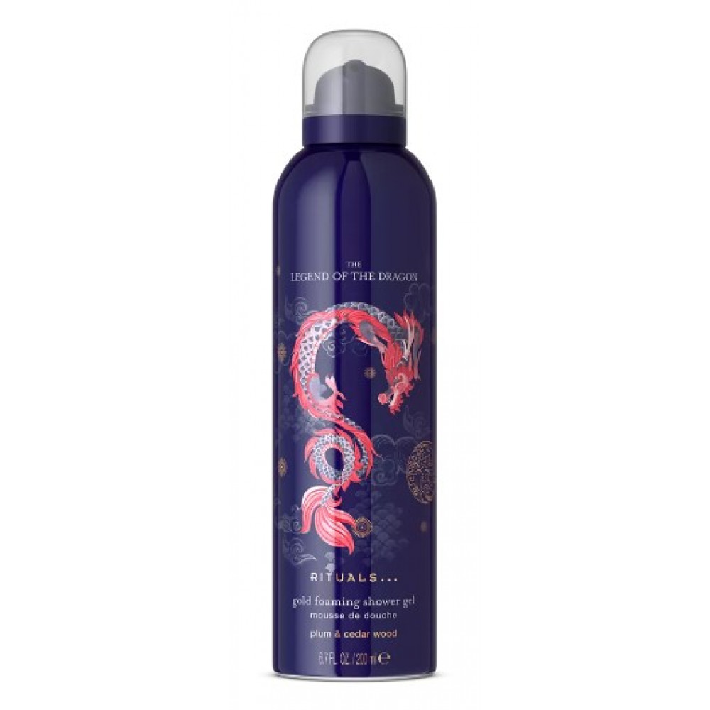 Гель-пена для душа - Rituals The Legend Of The Dragon Gold Foaming Shower Gel  фото