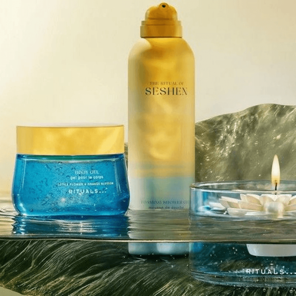 Гель-пена для душа - Rituals The Ritual of Seshen Foaming Shower Gel фото 4