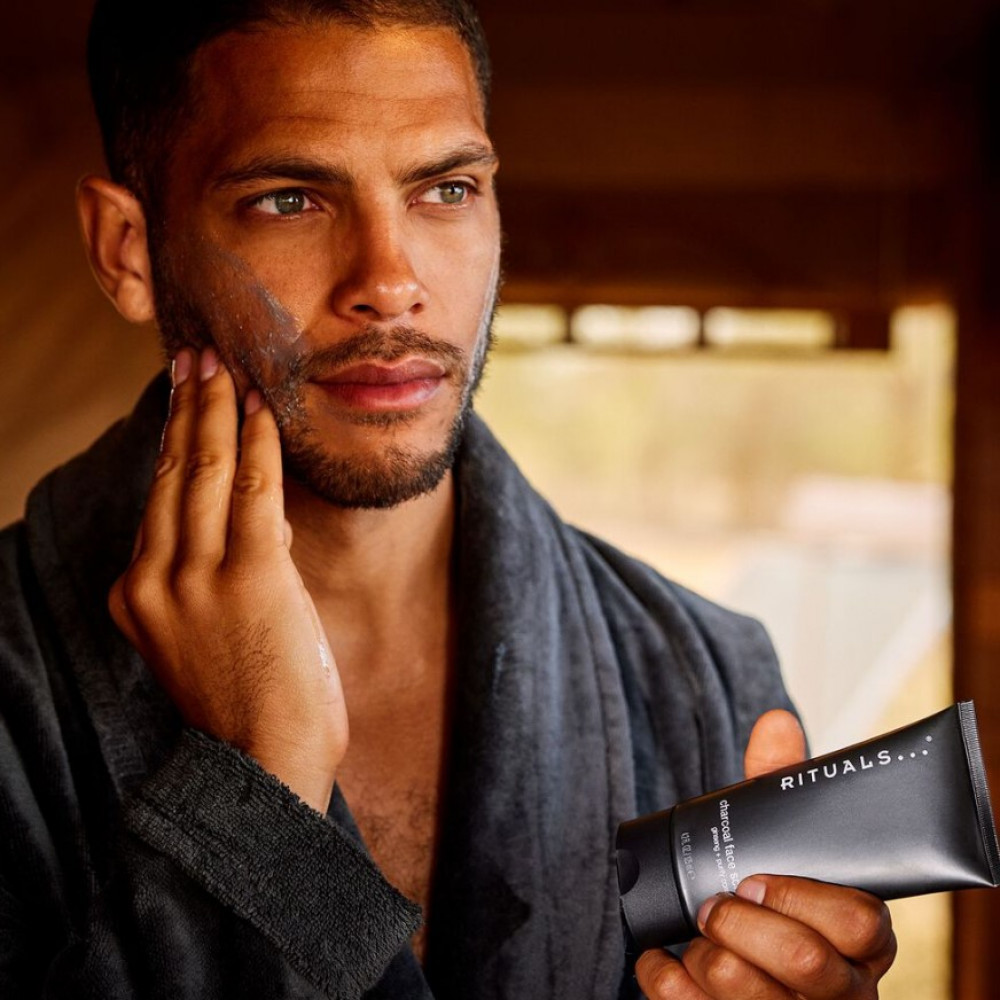 Скраб для лица - Rituals Homme Charcoal Face Scrub фото 5