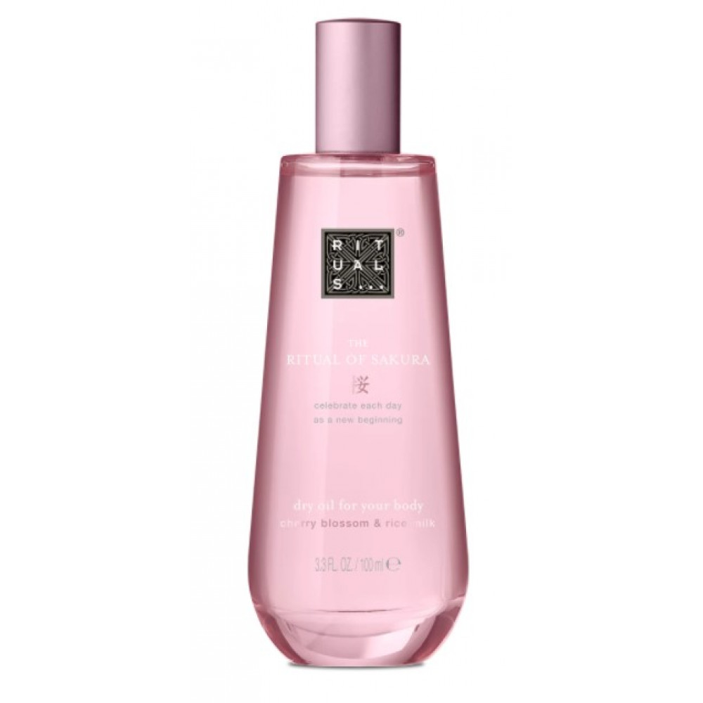 Сухое масло для тела и волос - Rituals The Ritual of Sakura Dry Body Oil фото