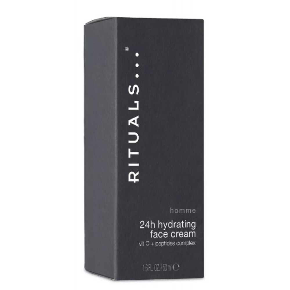 Зволожуючий крем-гель для обличчя - Rituals Homme 24-h Hydrating Face Cream  фото