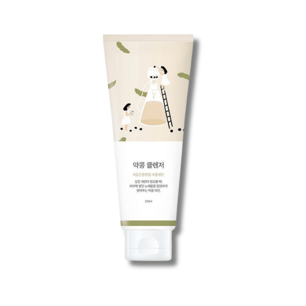 Очищающая пенка с экстрактом черных соевых бобов - Round Lab Soybean Cleanser фото