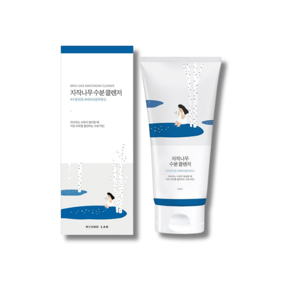 Зволожуючий гель для очищення шкіри з березовим соком - Round Lab Birch Juice Moisturizing Cleanser фото