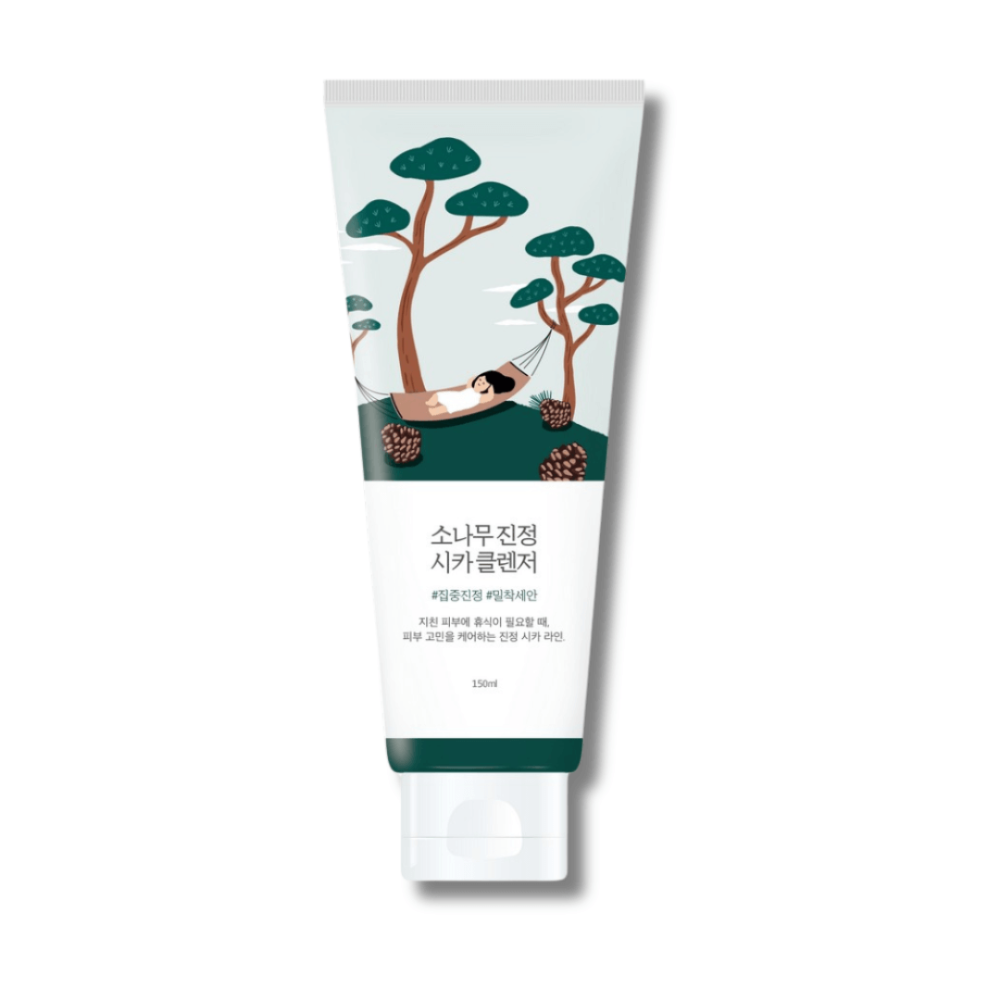 Очищающая пенка с экстрактом иголок сосны - Round Lab Pine Calming Cica Cleanser фото