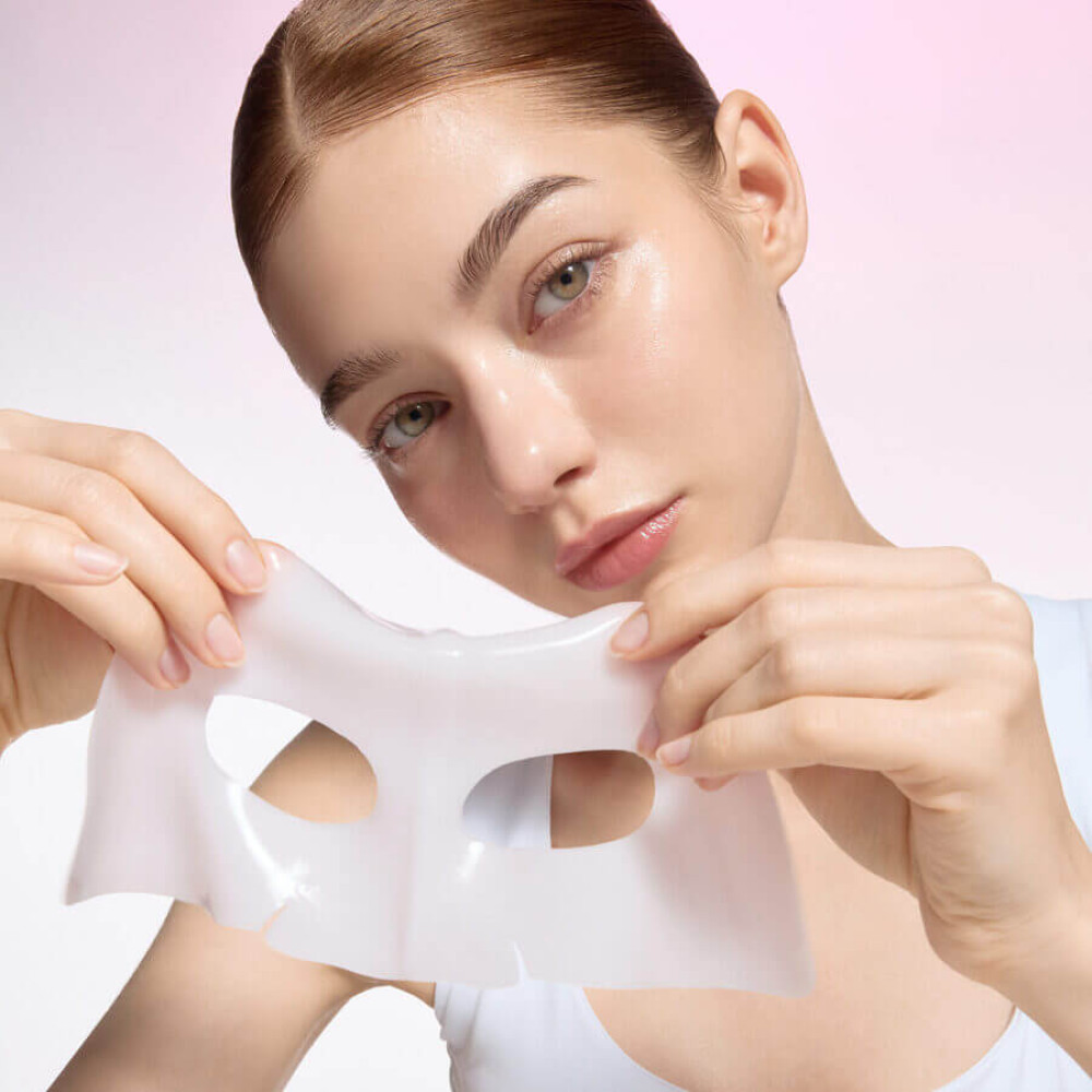 Гелева маска з колагеном - Round Lab Camellia Deep Collagen Firming Gel Mask фото 2