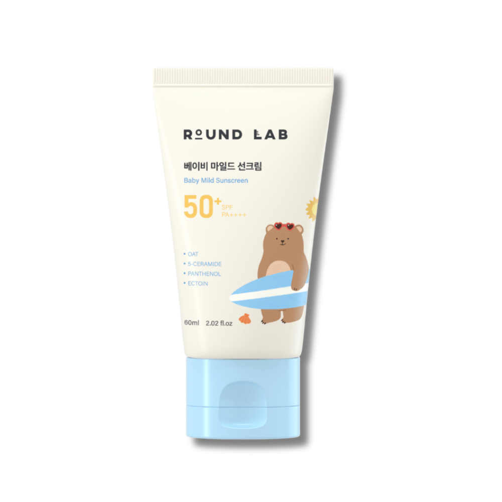 Дитячий сонцезахисний крем - Round Lab Baby Mild Sunscreen фото