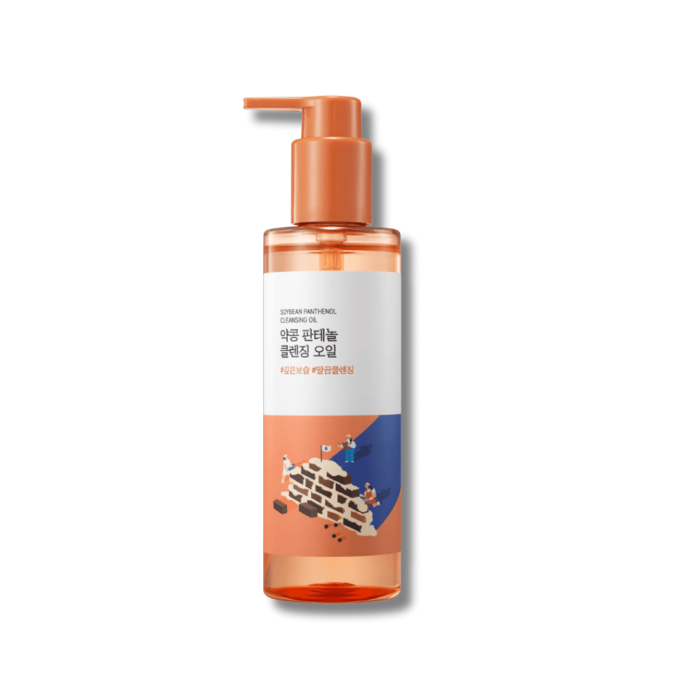 Гідрофільна олія з екстрактом соєвих бобів та пантенолом - Round Lab Soybean Panthenol Cleansing Oil фото