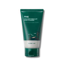 Глиняная маска-пенка для умывания с экстрактом игл сосны - Round Lab Pine Cica Deep Pore Clay Mask Cleanser 