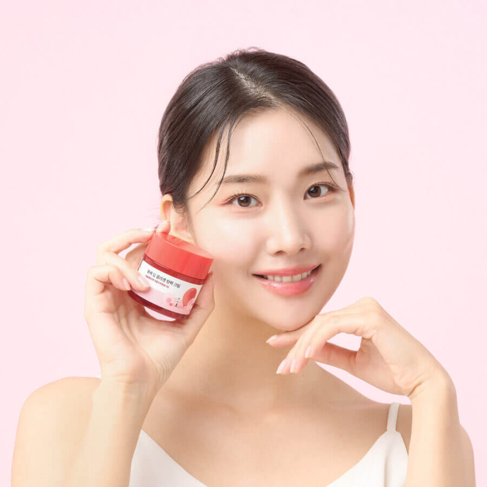 Крем з колагеном - Round Lab Camellia Deep Collagen Firming Cream фото 4