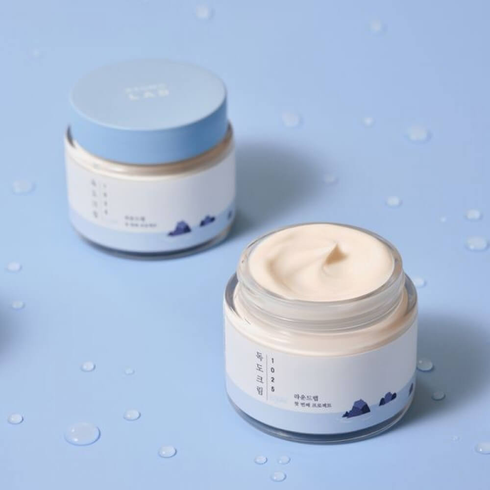 Легкий увлажняющий крем с морской водой - Round Lab 1025 Dokdo Light Cream фото 2