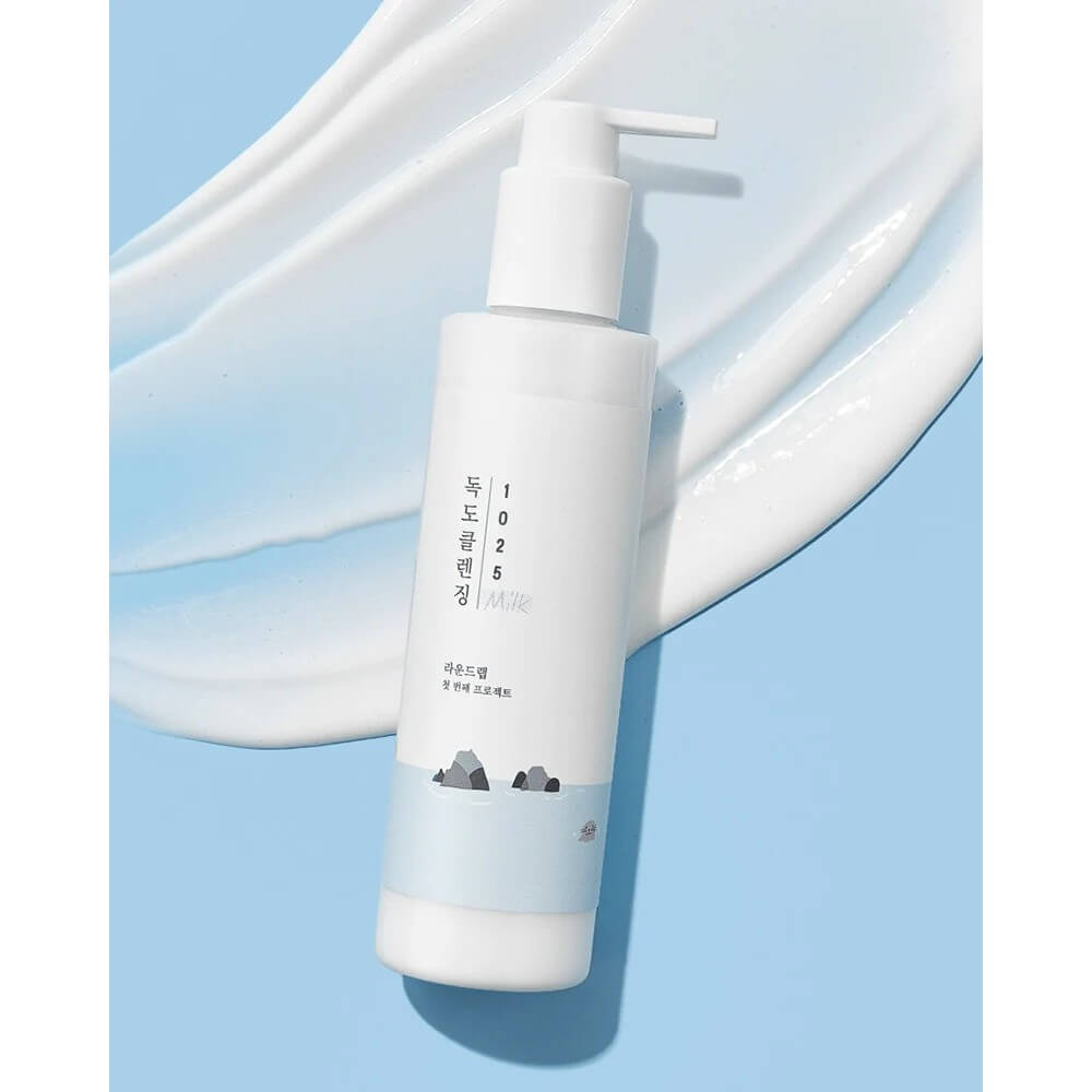 Очищуюче  молочко з морською водою - Round Lab 1025 Dokdo Cleansing Milk фото 2