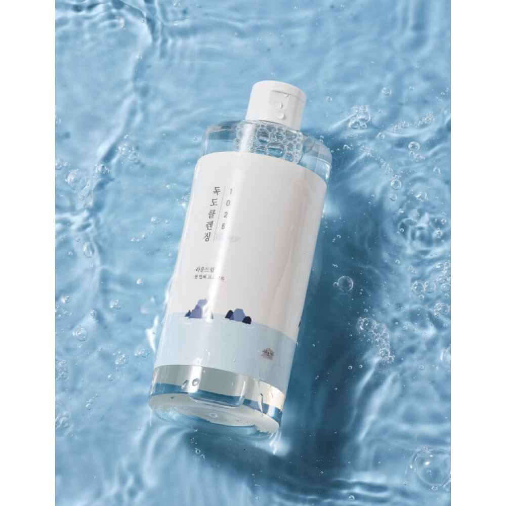 Очищающая вода для кожи лица - Round Lab 1025 Dokdo Cleansing Water фото 2