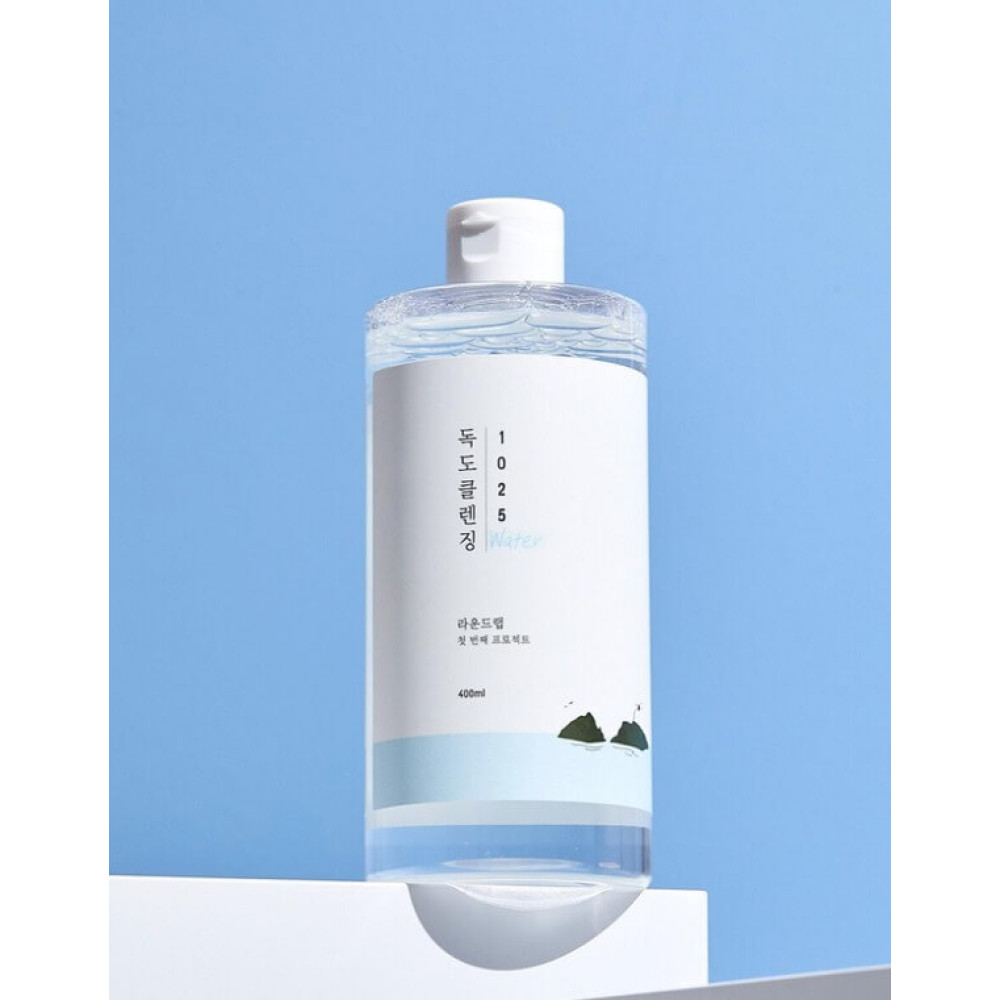 Очищающая вода для кожи лица - Round Lab 1025 Dokdo Cleansing Water фото 3