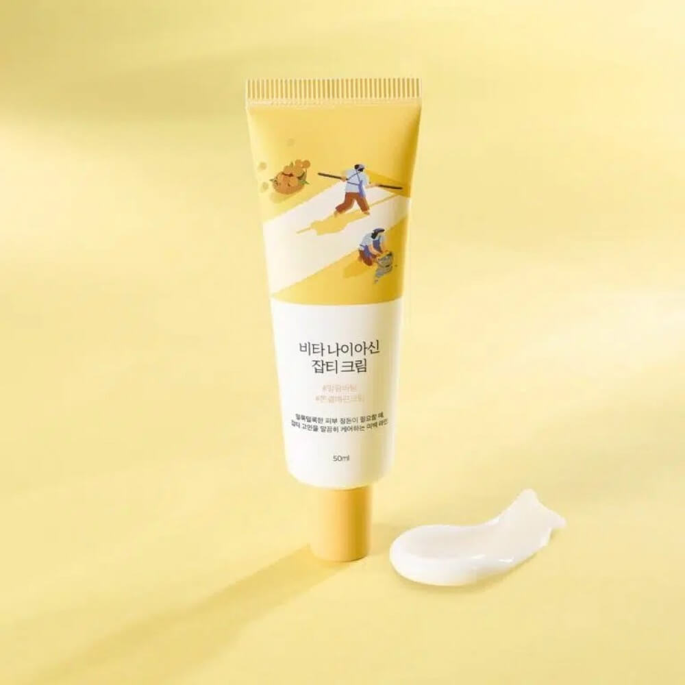 Освітлюючий крем з вітаміном C та ніацинамідом - Round Lab Vita Niacinamide Dark Spot Cream фото 3