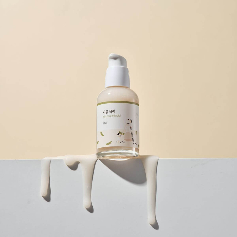 Поживна сироватка з екстрактом чорних соєвих бобів - Round Lab Soybean Serum фото 2