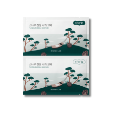 Полоски для носа с экстрактом игл сосны - Round Lab Pine Calming Cica Nose Pack 