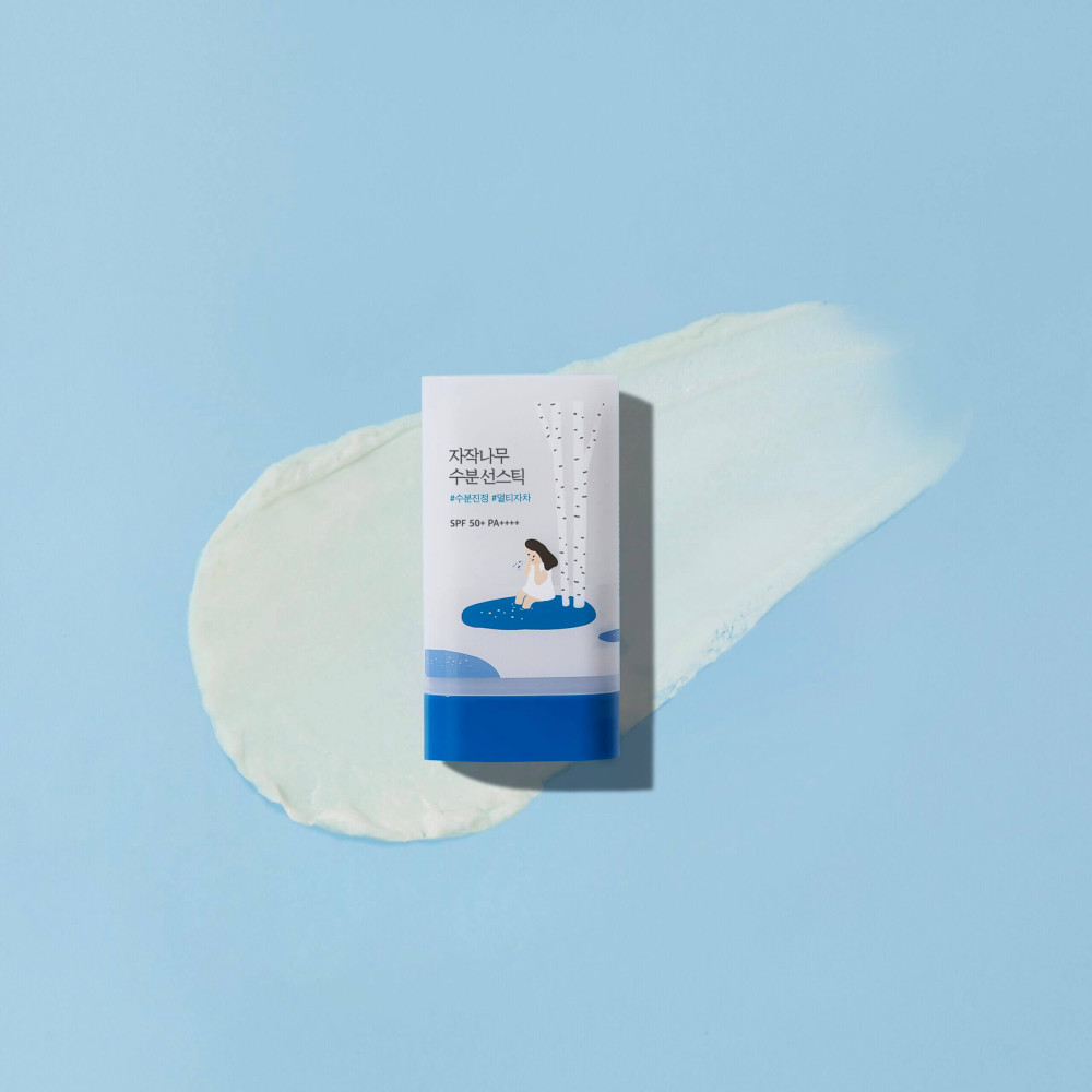 Солнцезащитный стик с березовым соком - Round Lab Birch Juice Moisturizing Sun Stick SPF 50+ PA++++ фото 2