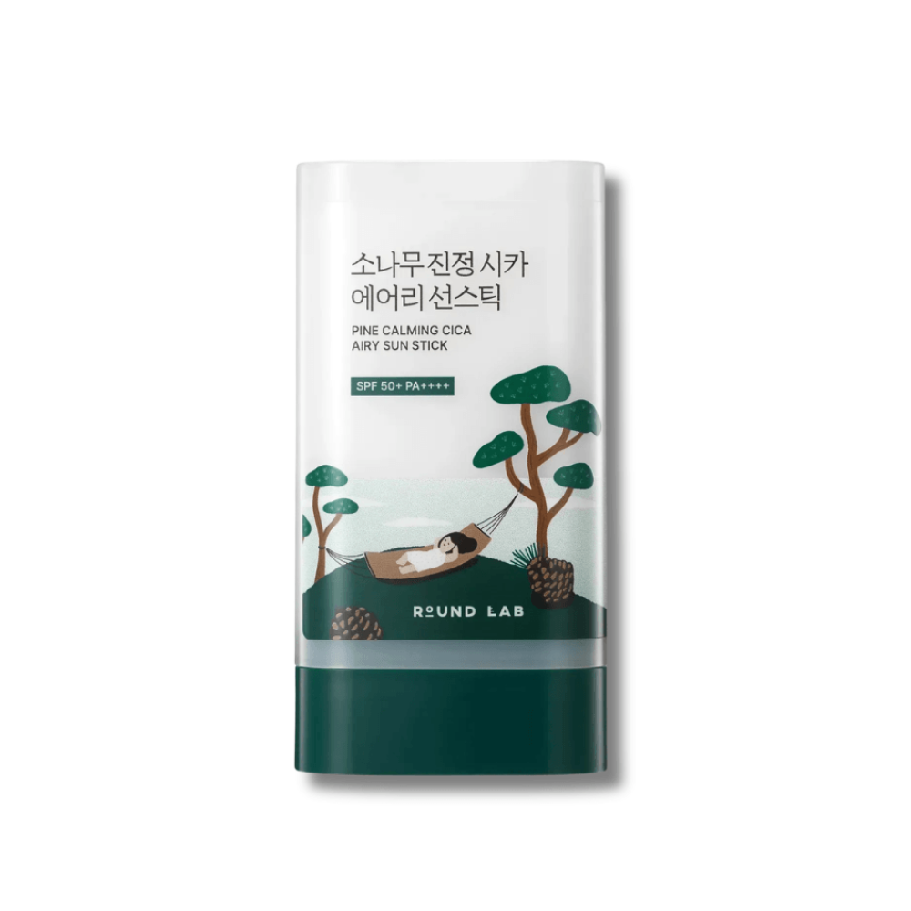 Солнцезащитный стик с экстрактом игл сосны - Round Lab Pine Calming Cica Airy Sun Stick фото