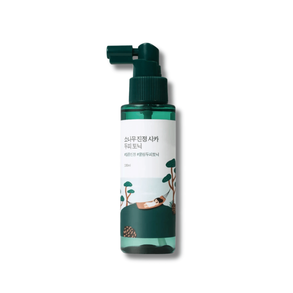 Успокаивающий тоник для кожи головы с экстрактом игл сосны - Round Lab Pine Calming Cica Scalp Tonic фото