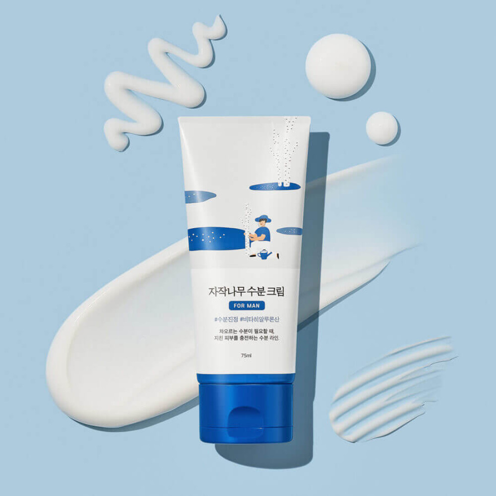 Зволожувальний крем для чоловіків - Round Lab For Men Birch Juice Moisturizing Cream фото 2