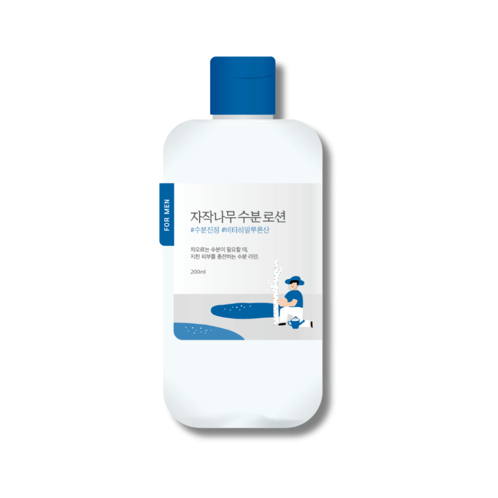 Зволожувальний лосьйон для чоловіків - Round Lab For Men Birch Juice Moisturizing Lotion фото