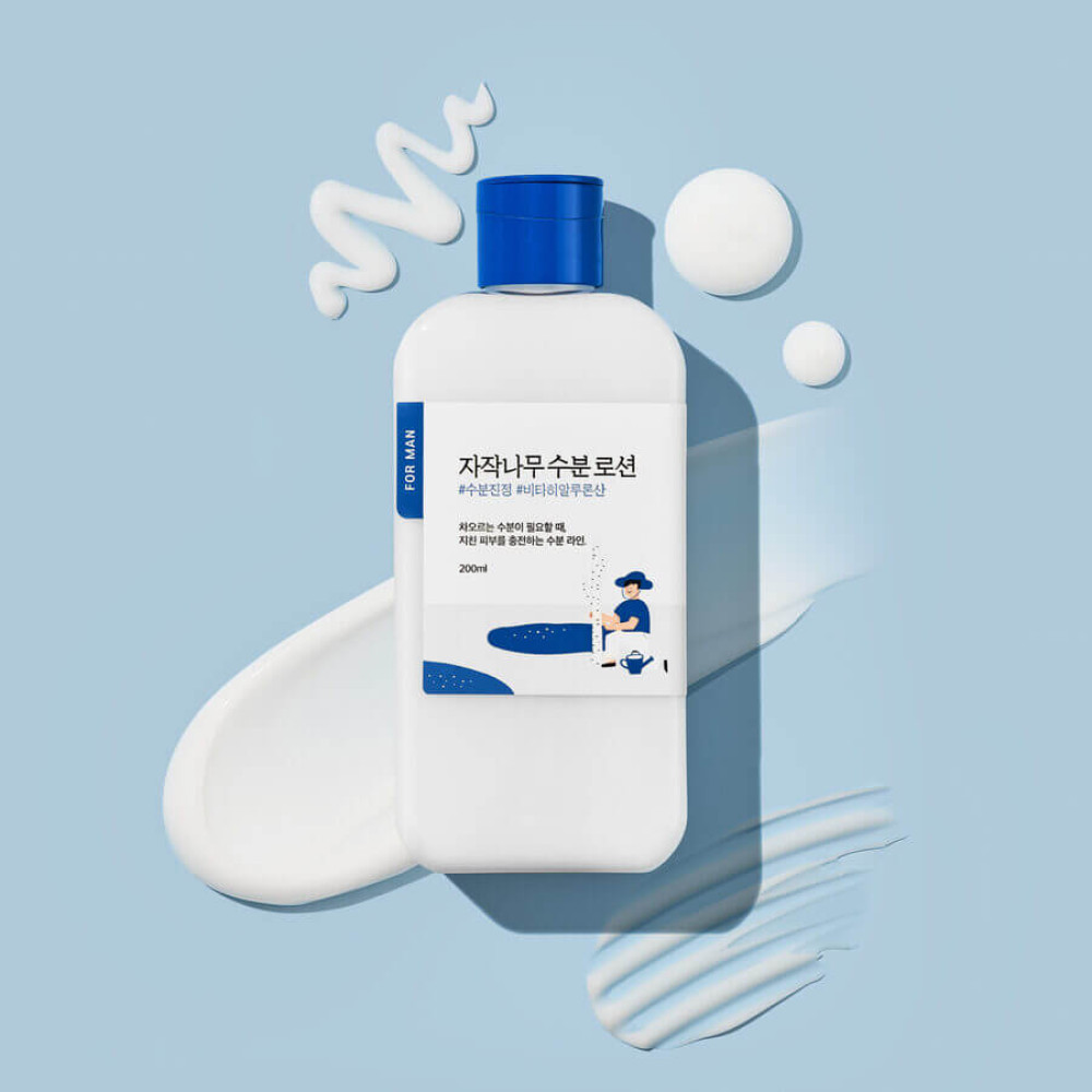Зволожувальний лосьйон для чоловіків - Round Lab For Men Birch Juice Moisturizing Lotion фото 2