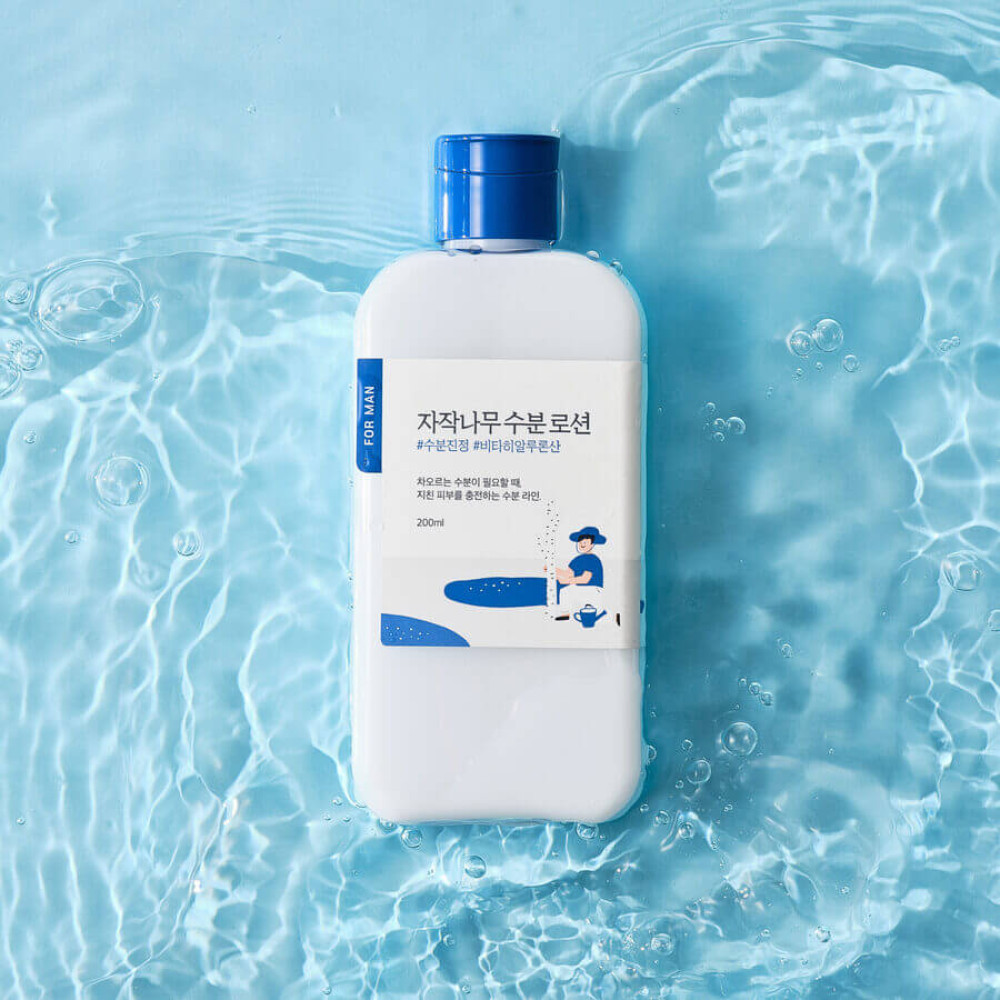 Зволожувальний лосьйон для чоловіків - Round Lab For Men Birch Juice Moisturizing Lotion фото 3