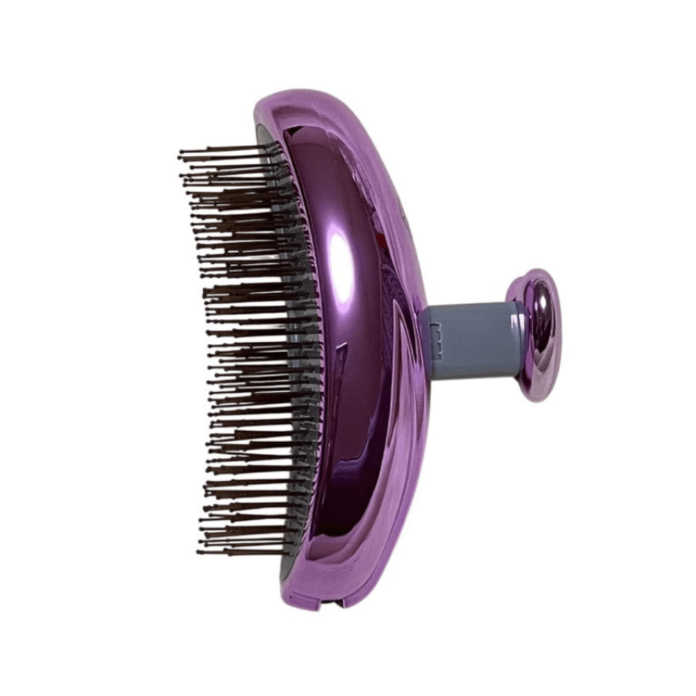 Компактная массажная щетка для волос и кожи головы "Parfaite Purple" - S-Heart-S Scalp Brush Parfaite Purple фото 2