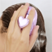 Компактная массажная щетка для волос и кожи головы "Parfaite Purple" - S-Heart-S Scalp Brush Parfaite Purple фото 3