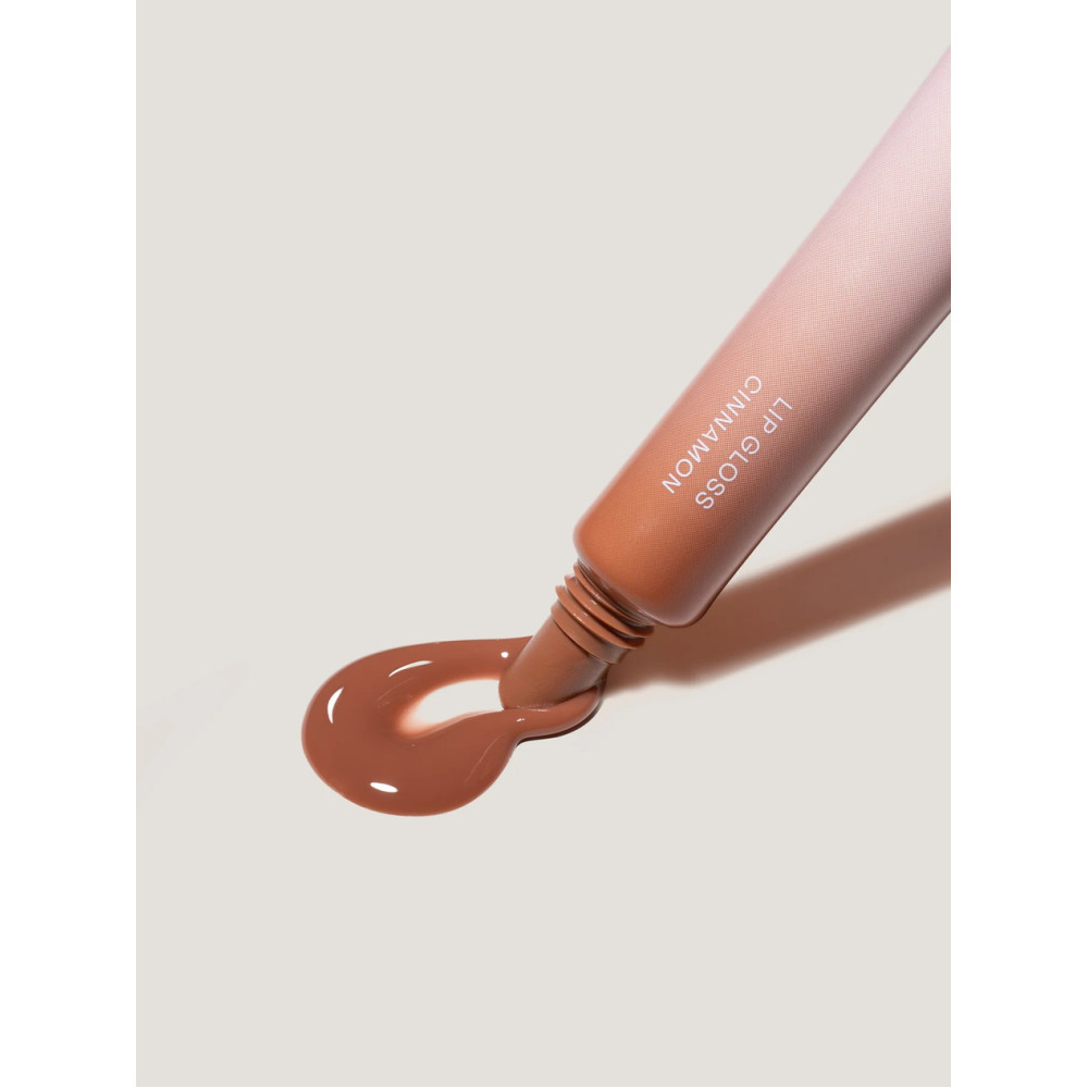 Коричневий блиск для губ - Sayeah Beauty CBD Lip Gloss Cinnamon фото 3