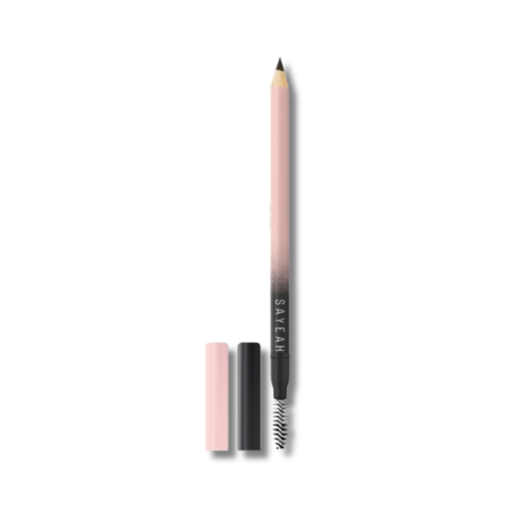 Карандаш для бровей "Dark Brown" - Sayeah Beauty Eyebrow Pencil Dark Brown фото