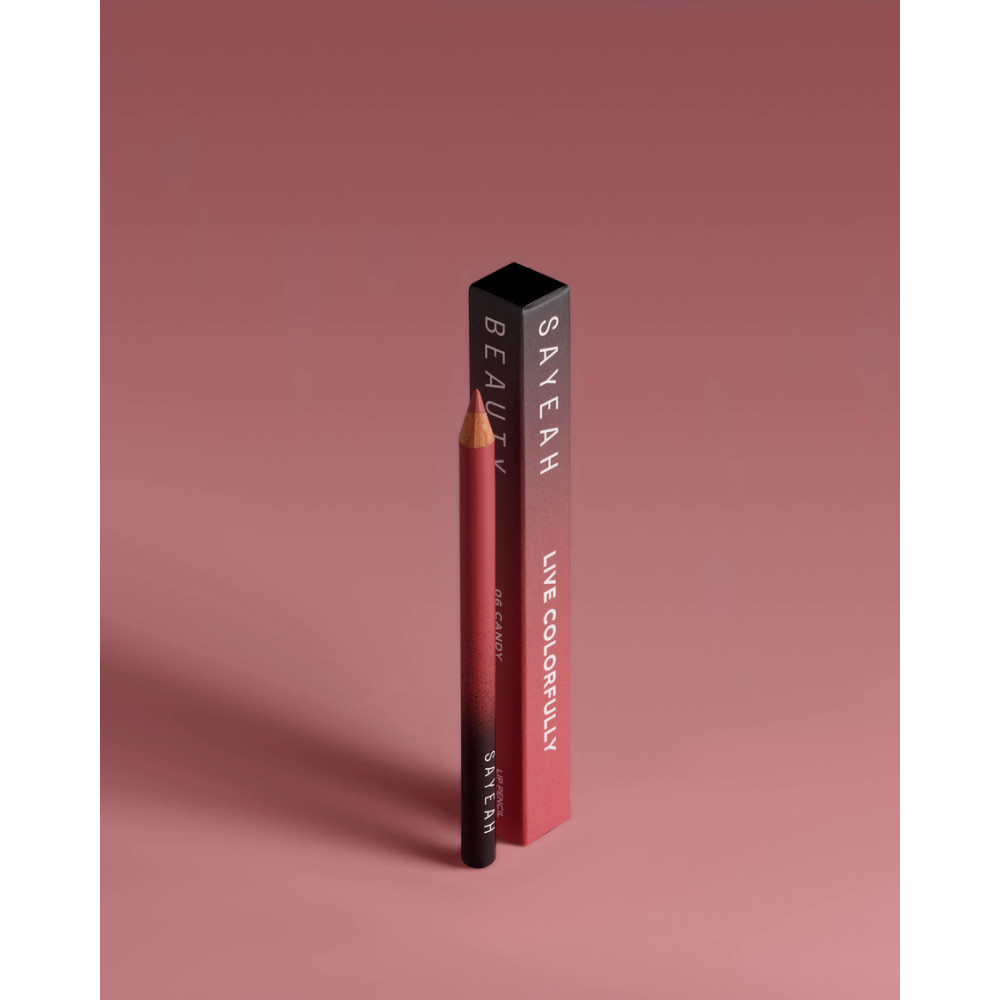 Олівець для губ "Candy" - Sayeah Beauty Lip Pencil 06 Candy фото 3