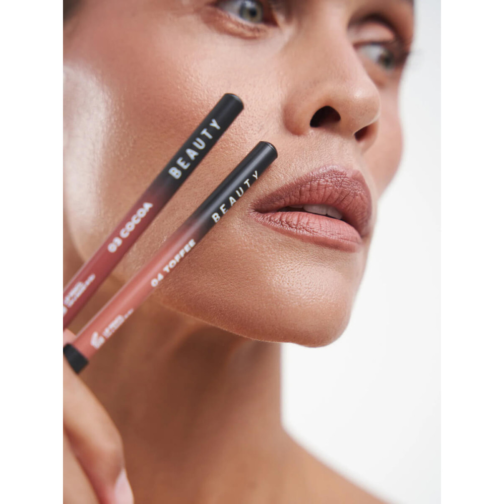 Карандаш для губ "Cocoa" - Sayeah Beauty Lip Pencil 03 Cocoa фото 3