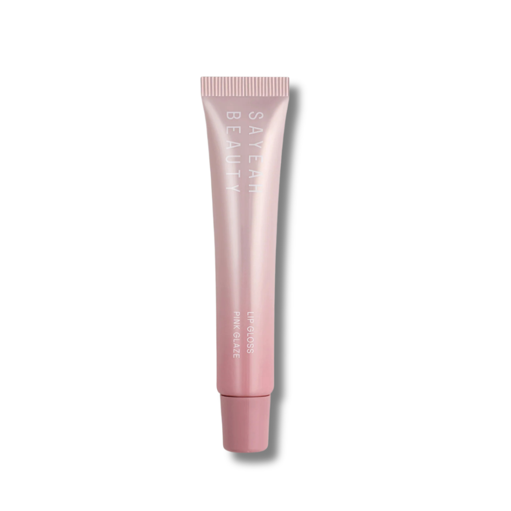 Рожевий блиск для губ - Sayeah Beauty CBD Lip Gloss Pink Glaze фото