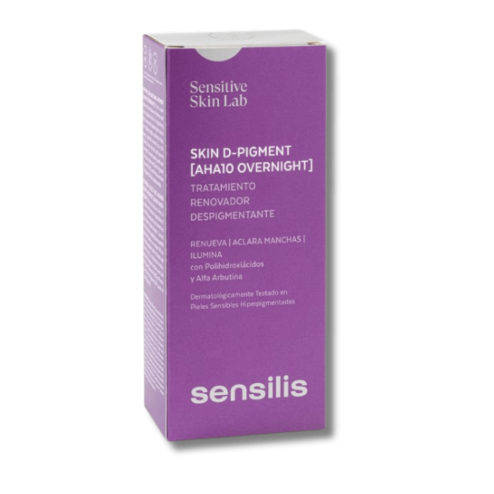Интенсивное ночное депигментирующее средство - Sensilis Skin Dpgment AHA10 Overnight фото 2