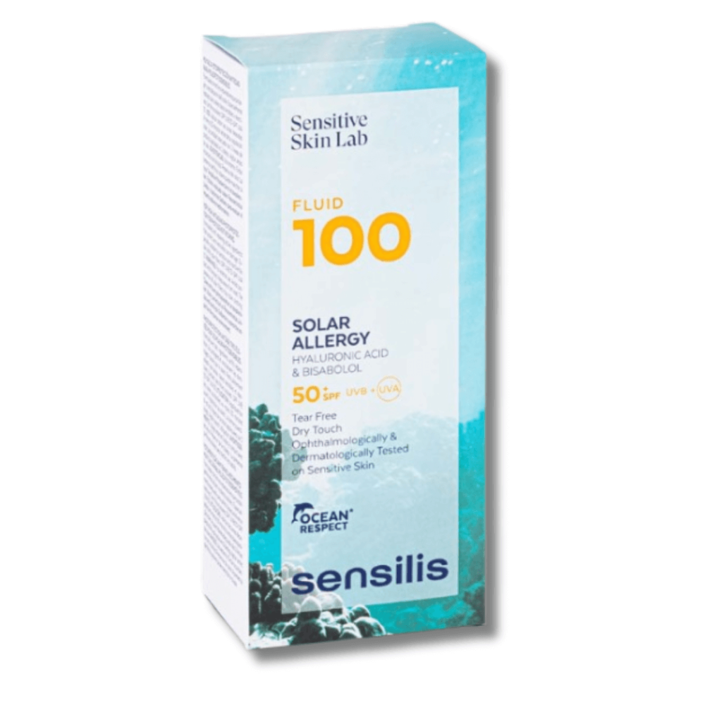 Фотозахисний флюїд для фоточутливої та реактивної шкіри - Sensilis Ultrafluido 100 Solar Allergy фото 2
