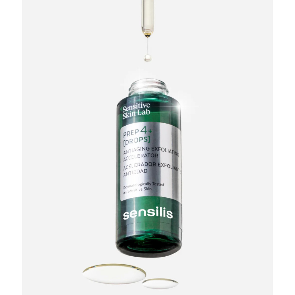 Антивозрастная отшелушивающая сыворотка для лица - Sensilis Prep 4+ [Drops] Anti-Aging Exfoliator Accelerator фото 2