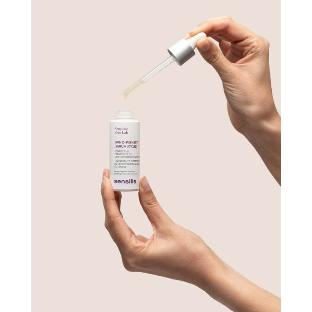 Депигментирующая сыворотка с транексамовой кислотой и ниацинамидом - Sensilis Skin Dpgment Serum ATX B3 фото 4