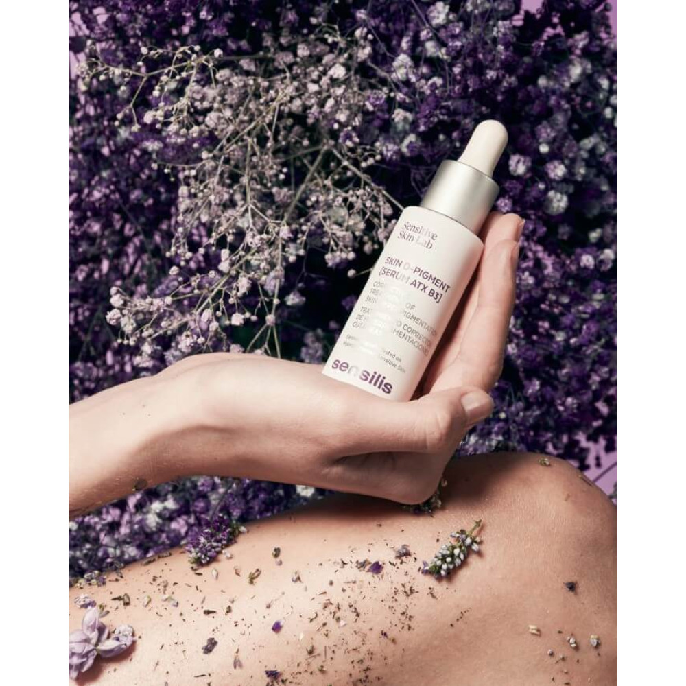 Депигментирующая сыворотка с транексамовой кислотой и ниацинамидом - Sensilis Skin Dpgment Serum ATX B3 фото 5