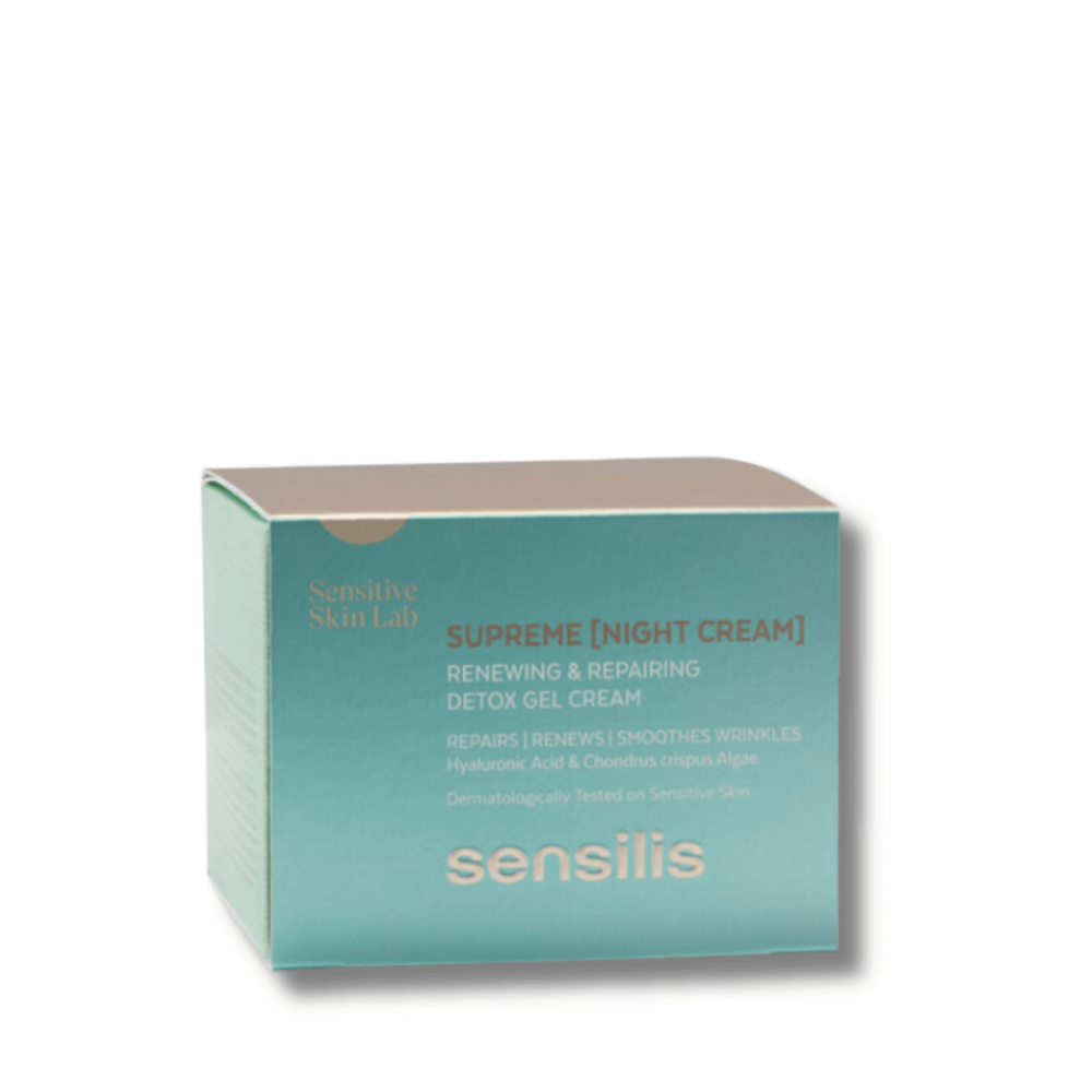 Ночной восстанавливающий крем-гель для лица - Sensilis Supreme Renewal Night Cream фото 2