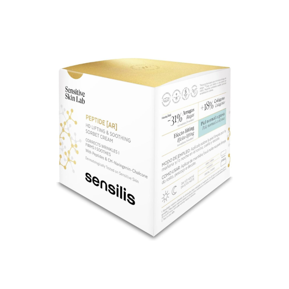 Крем-сорбет для лица - Sensilis Peptide [AR] HD Lifting & Soothing Sorbet Cream фото 2