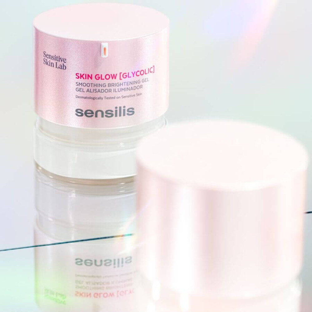Нічний гель - Sensilis Skin Glow Glycolic Smoothing Brightening Gel фото 2