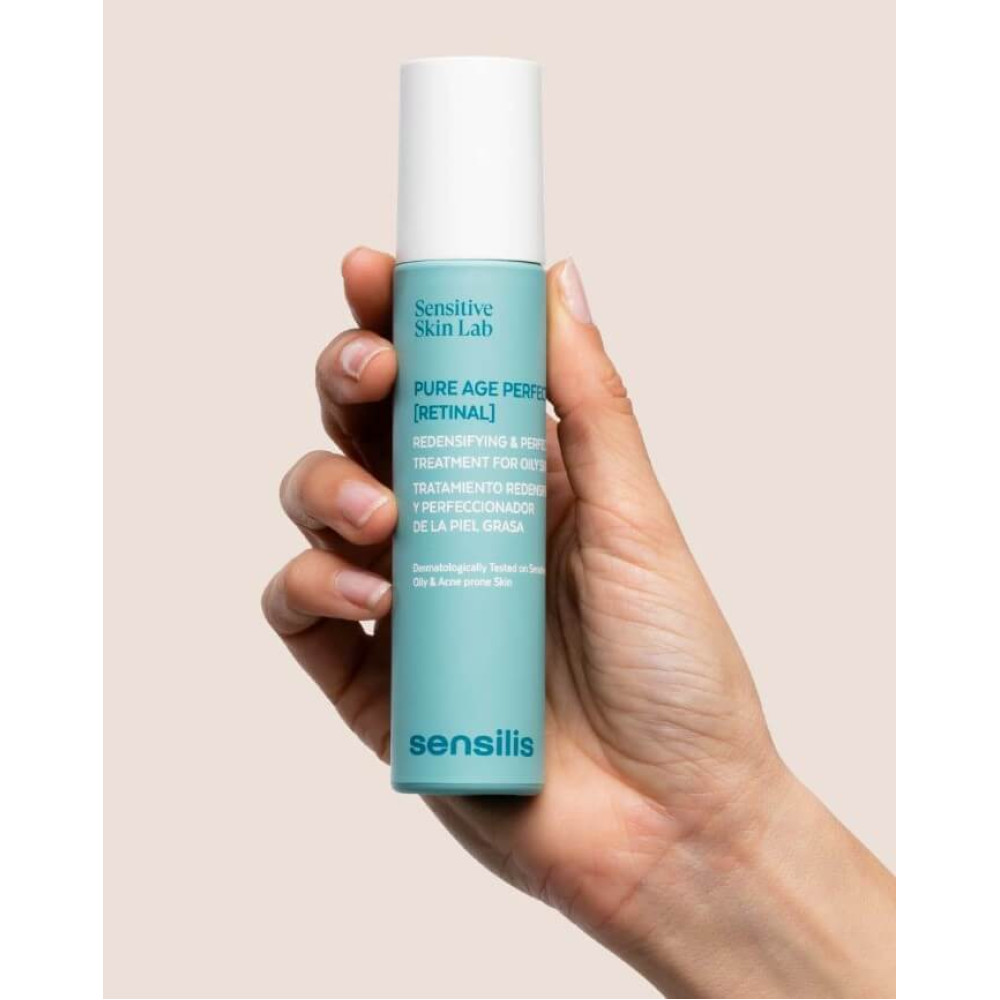 Ночной крем с ретиналем 5% - Sensilis Pure Age Perfection Retinal фото 3