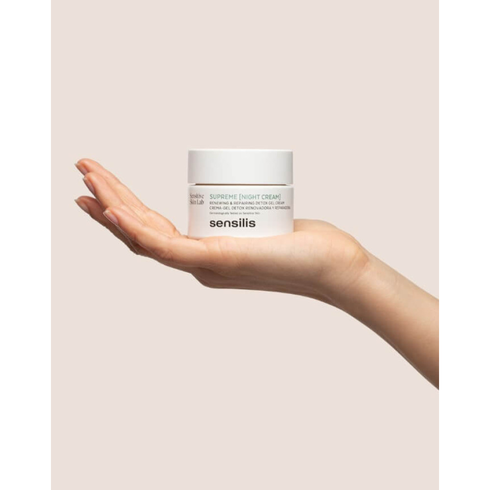 Ночной восстанавливающий крем-гель для лица - Sensilis Supreme Renewal Night Cream фото 3