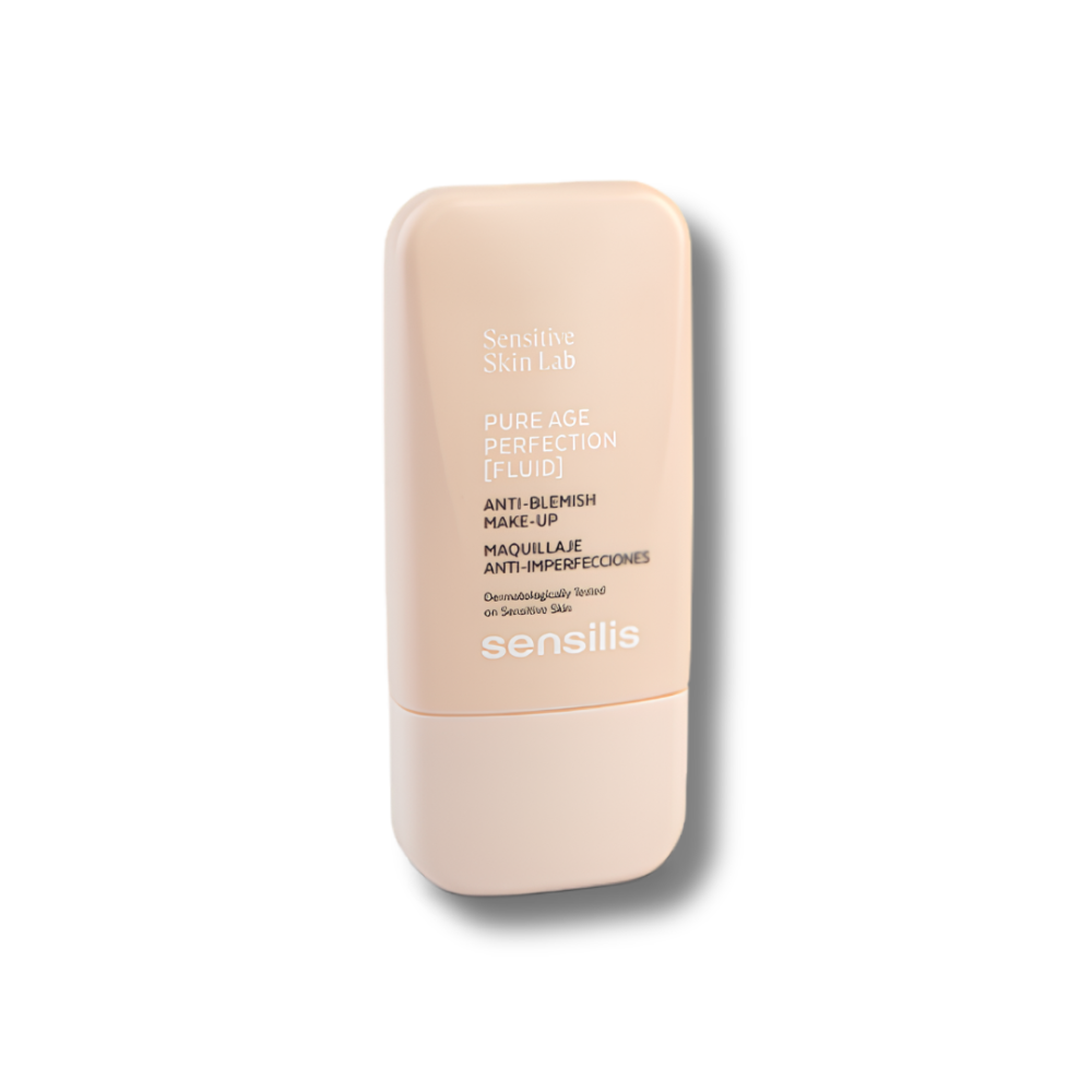Себорегулирующий и матируемый флюид с тоном - Sensilis Pure Age Perfection Make-Up фото