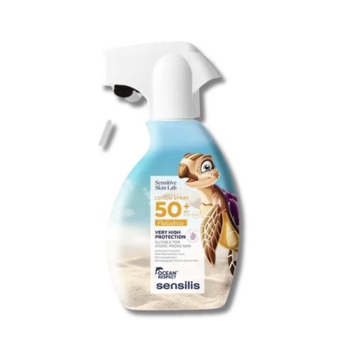 Сонцезахисний спрей-лосьйон для дітей - Sensilis Pediatrics Lotion Spray SPF 50+ фото