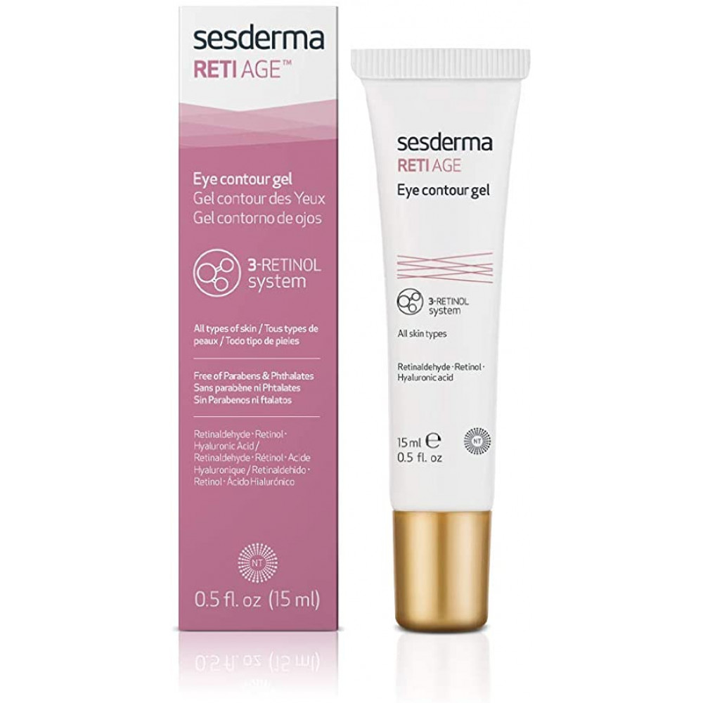 Антивіковий Гель-контур для кожи вокруг глаз - SeSDerma Reti-Age Eye Contour Gel фото